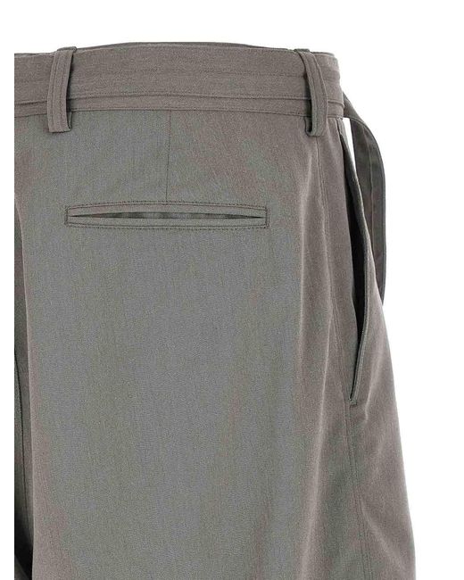 Cellar Door Gray Viper Bermuda Shorts for men