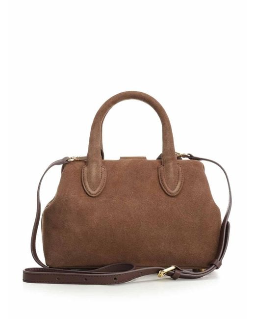 Borsa A Tracolla di Schell in Brown