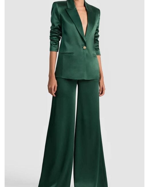 Alice + Olivia Green Silas Jacket