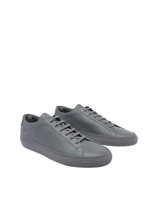Common Projects Gray Original Achilles Low Sneakers for men