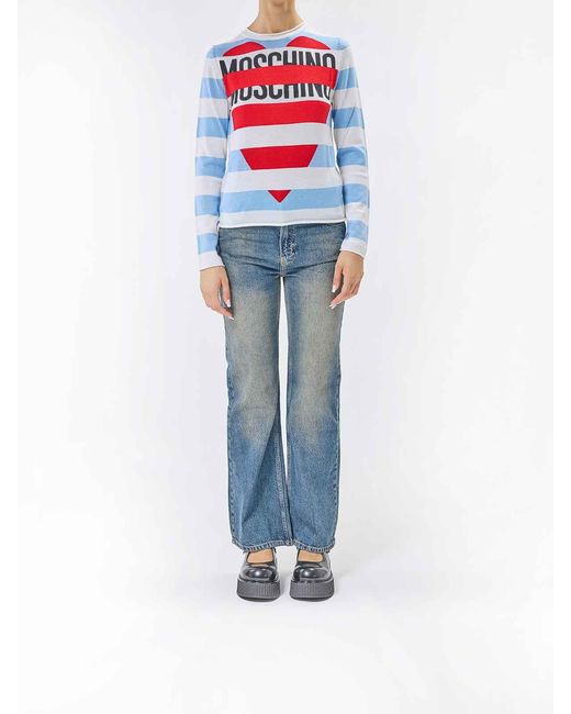 Moschino White Logo T-Shirt