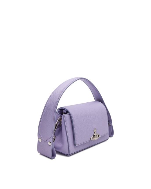 Vivienne Westwood Purple Hazel Small Handbags