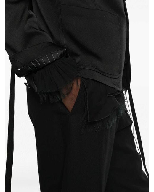 Ann Demeulemeester Black Jacket