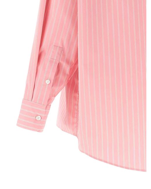 Marni Pink Striped Shirt