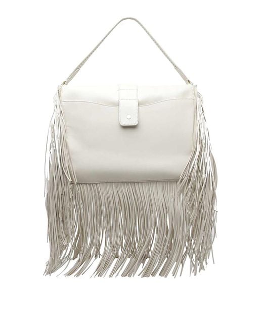 Burberry White Rider Crossbody Bag