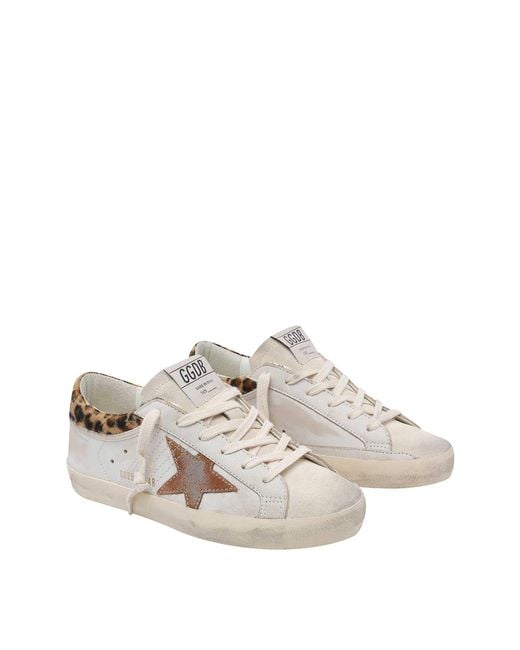 Golden Goose Deluxe Brand White Super-Star Sneakers