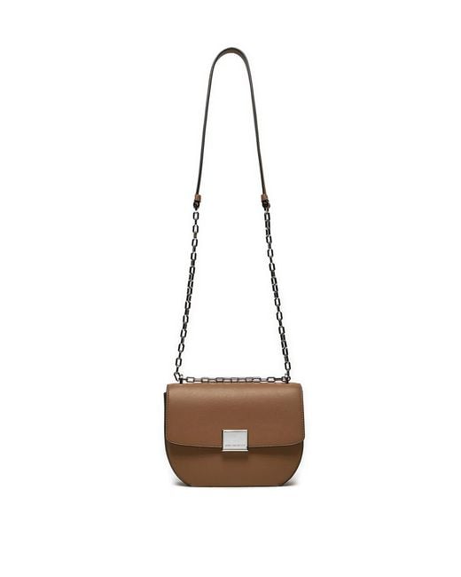 Karl Lagerfeld Brown K/Forever Sm Crossbody