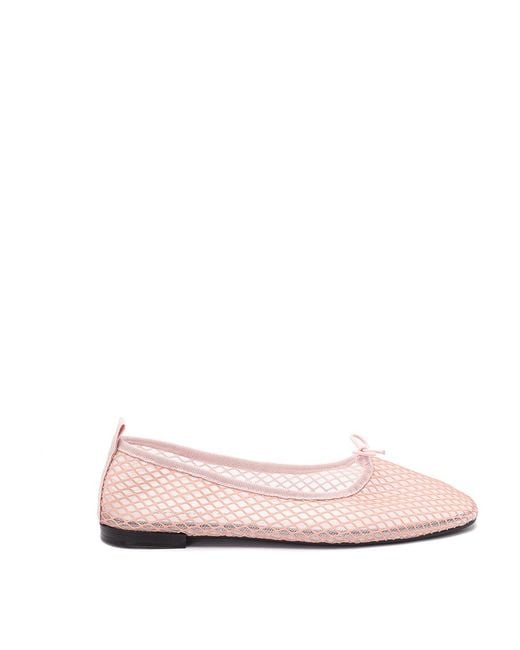 Repetto Pink 'Garance Balgom' Ballerinas
