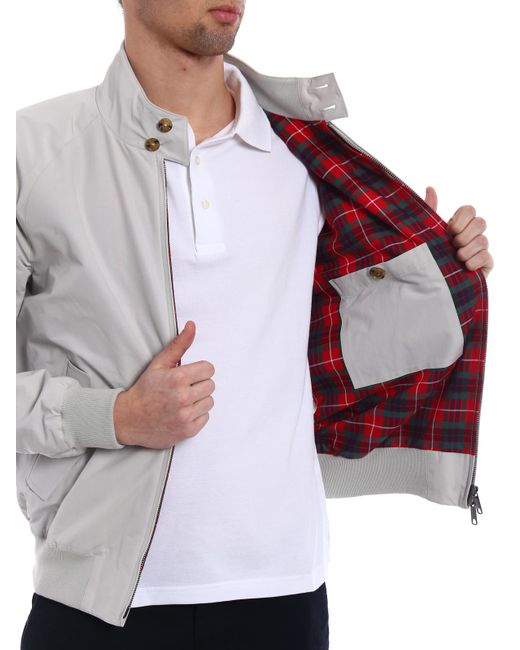 Baracuta Gray G9 Harrington Jacket for men