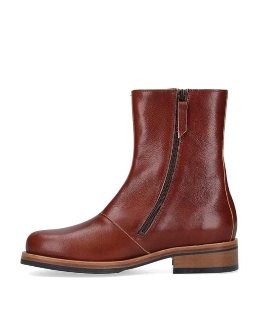 Our Legacy Brown Truck Ankle Boots