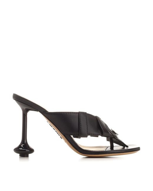 Loewe Black Sandals
