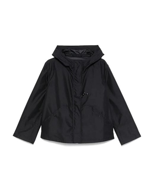 Fay Black Short Parka
