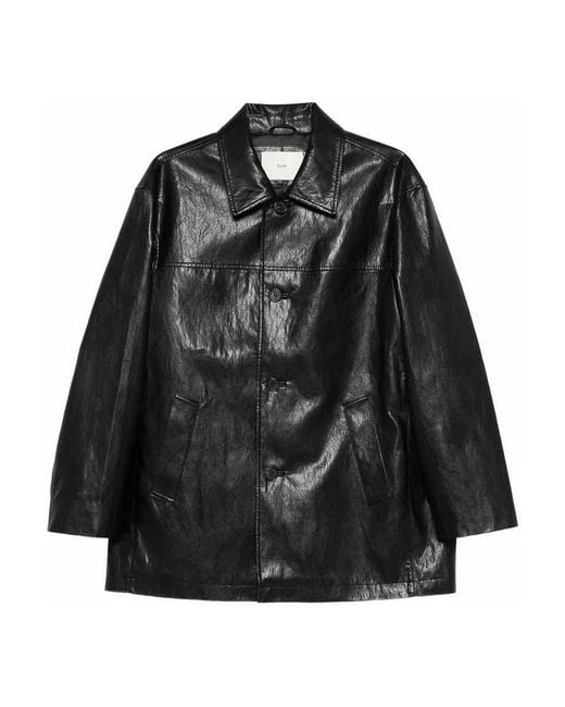 DUNST Black Vegan Leather Jacket