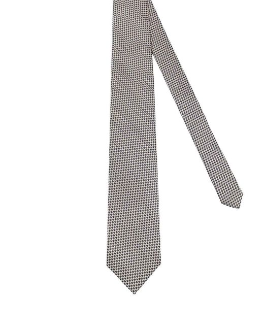 Tom Ford Gray Silk Tie for men