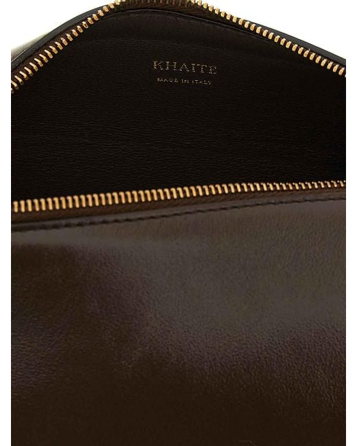 Khaite White Kye Mini Crossbody Bag