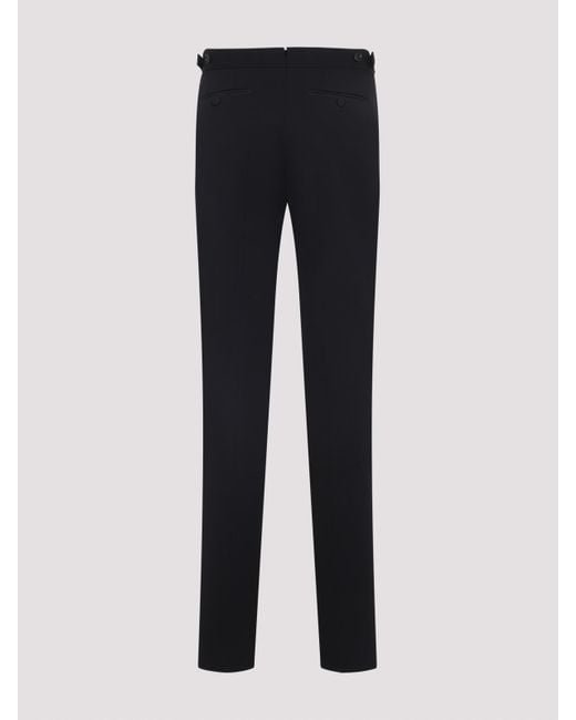Tom Ford Blue Wool Pants for men