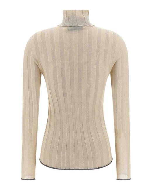 Fabiana Filippi Natural Lurex Sweater