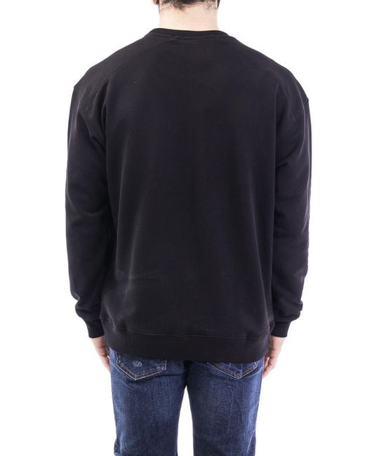 Moschino Black Couture Print Sweatshirt for men