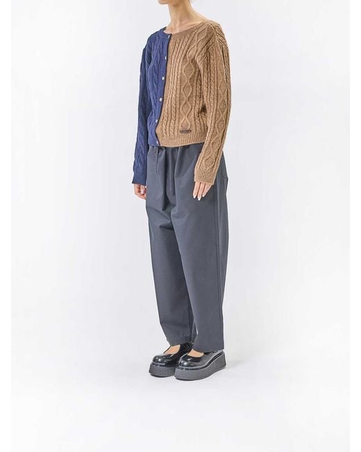 Moschino Blue Cardigan Inverso