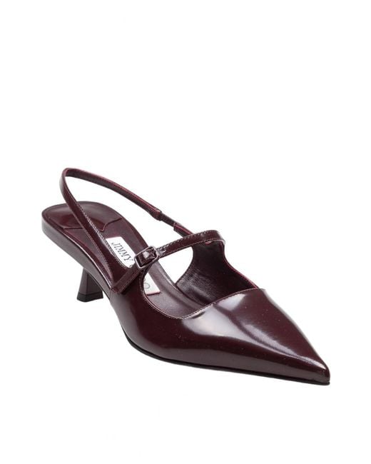 Jimmy Choo Brown Didi 45 Sllingback