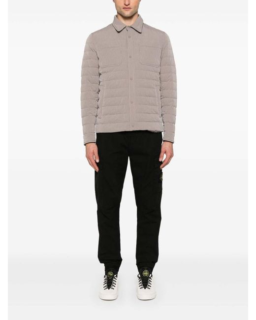 Overshirt 'Seercrease' Imbottite di Herno in Gray da Uomo
