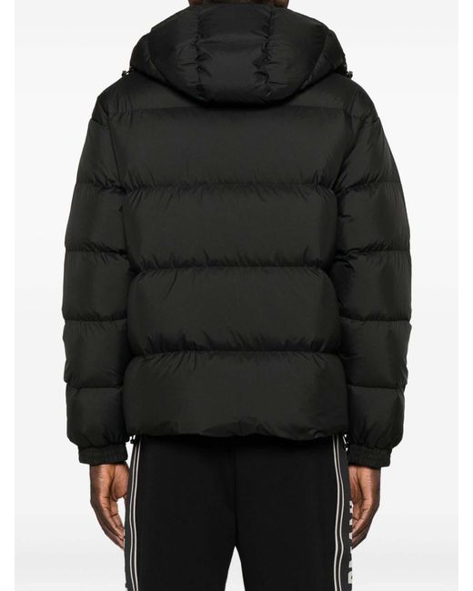 Emporio Armani Black Nylon Short Down Jacket for men