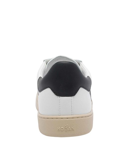 Hogan White Cool Sneakers for men