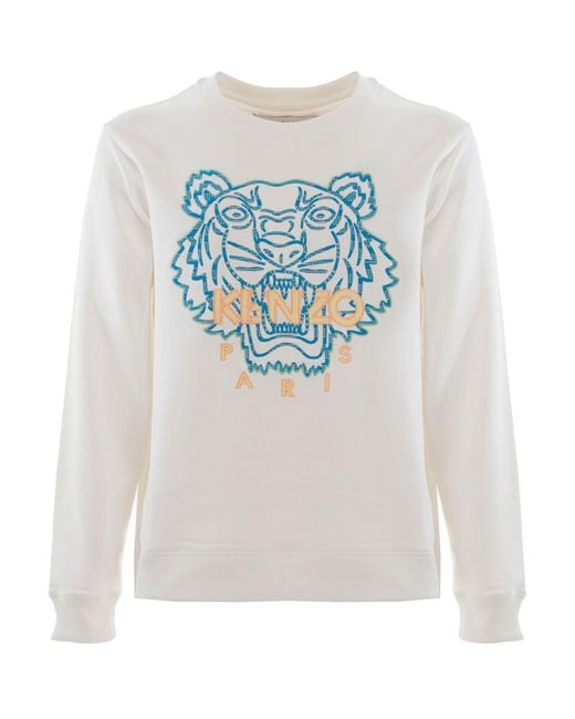 KENZO White Tiger Original Sweatshirt for men