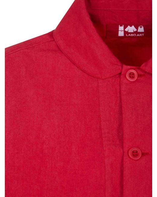 Labo.art Red Olivia Pulla Cotton Jacket