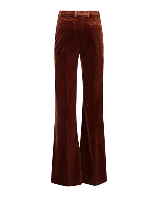 Etro Purple Bootcut Trousers