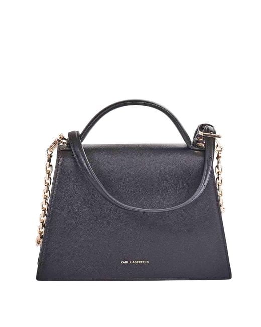 Karl Lagerfeld Blue K/Signature 20 Medium Crossbody