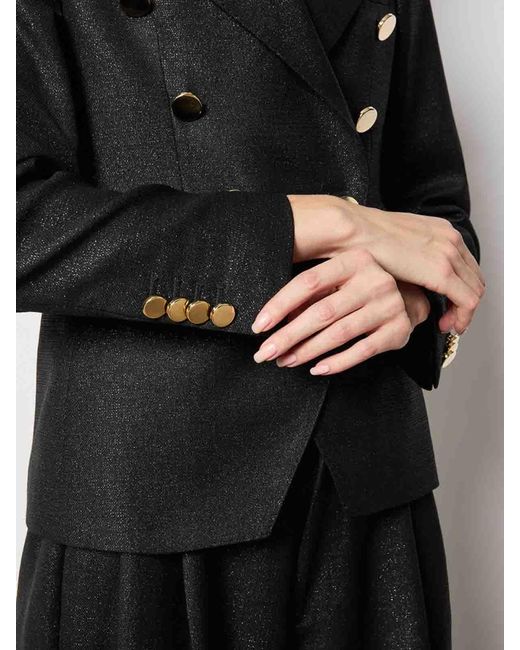 L.b.m. 1911 Black Ilaria Lurex Jacket