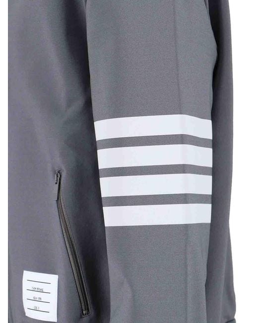 Thom Browne Gray Bomber Jacket for men