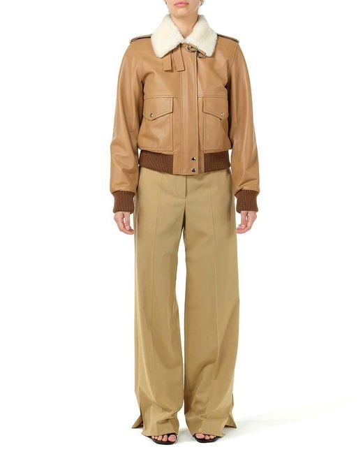 Loewe Natural Nappa Aviator Jacket