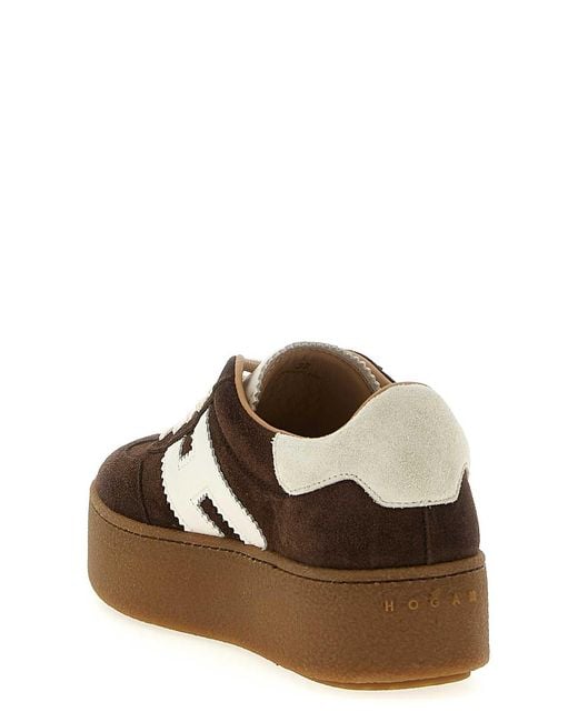 Hogan Brown H681 Sneakers