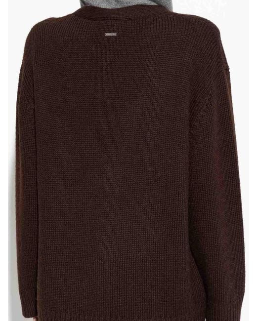 DSquared² Black Wool Cardigan