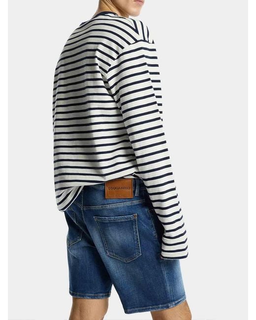 DSquared² Blue Trousers for men