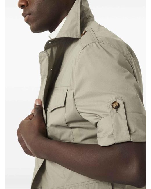 Brunello Cucinelli Gray Light Jackets for men