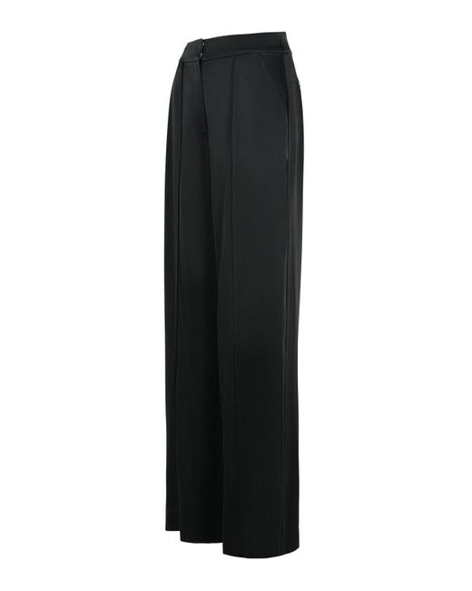 Jonathan Simkhai Black Kyra Acetate Blend Pants
