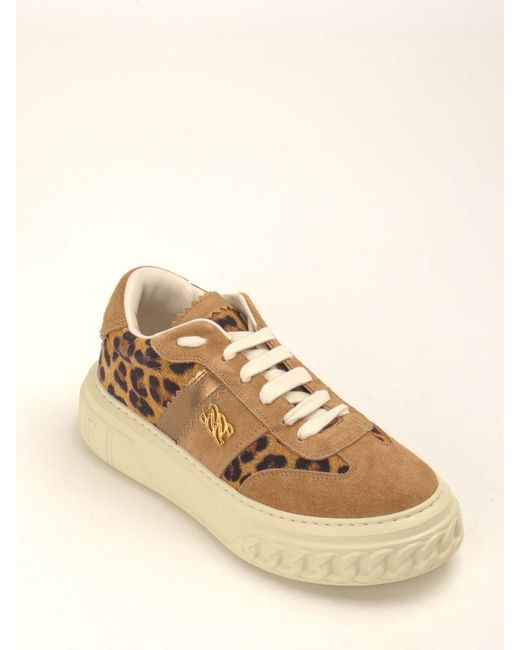 Casadei Natural Sneakers