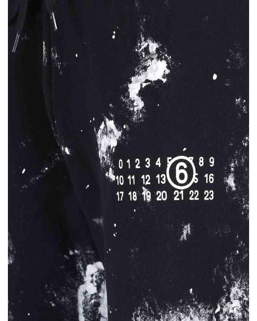 MM6 by Maison Margiela Black Sports Trousers