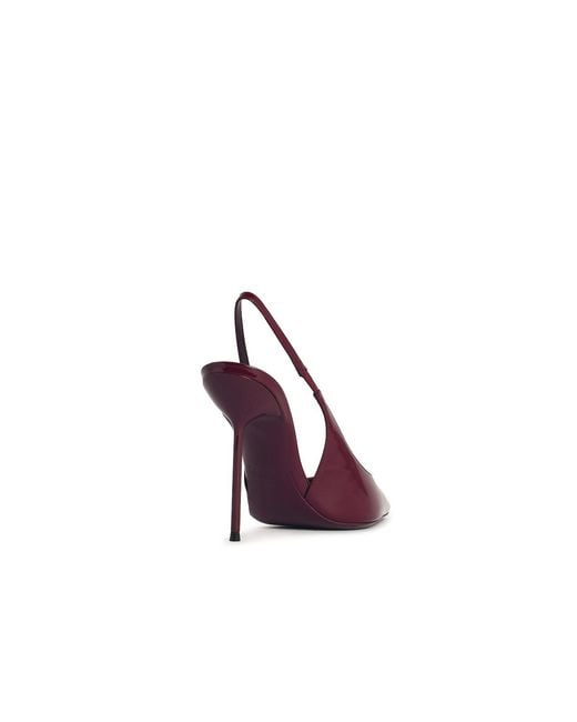 Paris Texas Purple Lidia' 'Rouge Noir' Pele Slingbacks