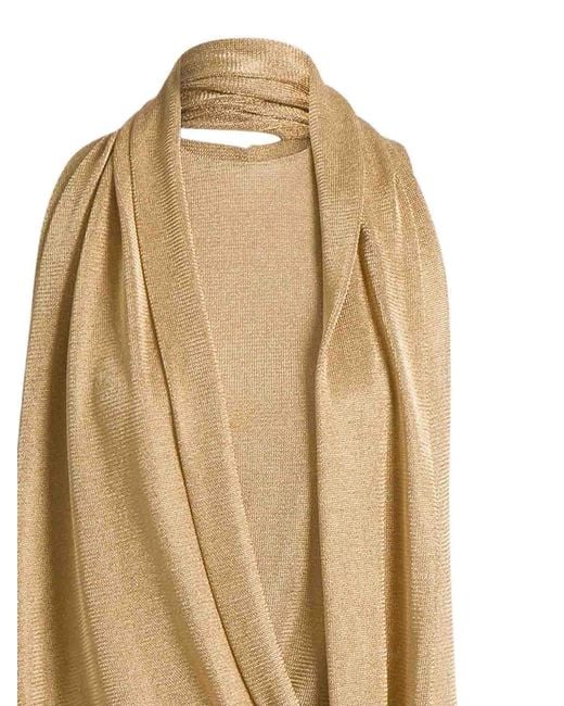 Alberta Ferretti Natural Top