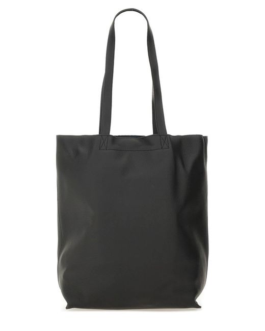 A.P.C. Black Medium Tote Bag for men