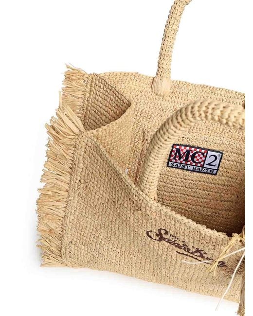 Mc2 Saint Barth Natural Colette Raffia Bag