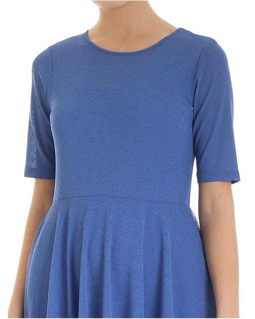 See By Chloé Blue Cosmic Knee-Length Dress