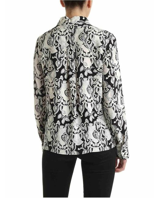 See By Chloé Gray Viscose And Silk Shirt
