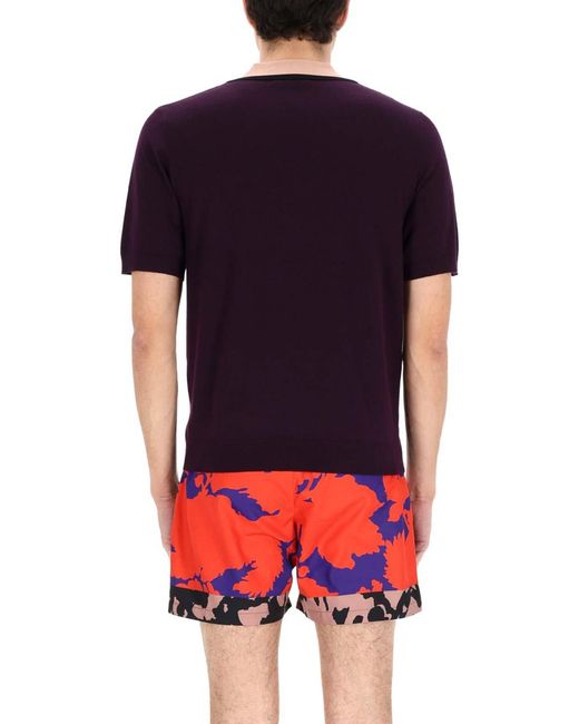 Dries Van Noten Black Polo Molar for men