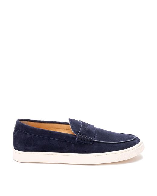 Brunello Cucinelli Blue Slip-on Loafers for men