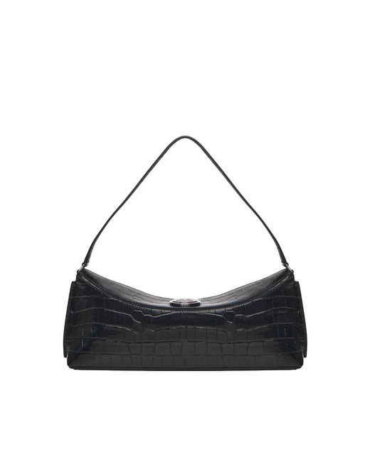 Jacquemus Black La Pochette Ovalo Shoulder Bag
